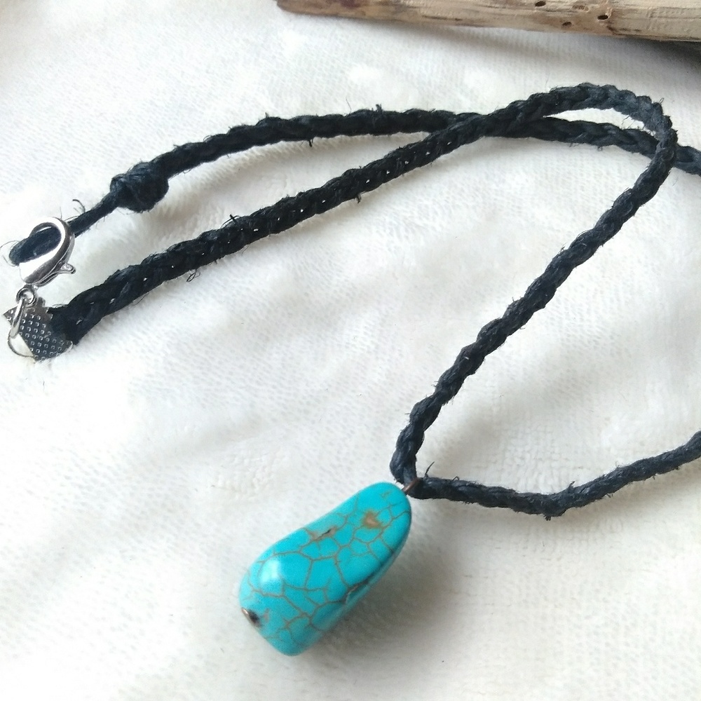 2/$25🌞Hemp Necklace - Hemp Jewelry - Picture 3 of 5